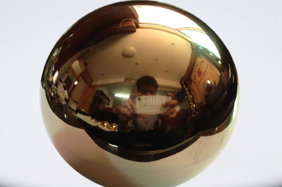 hollow brass balls