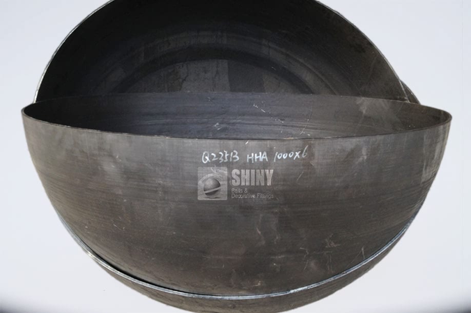 hollow steel hemispheres