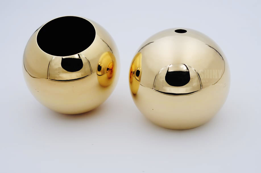 hollow brass balls