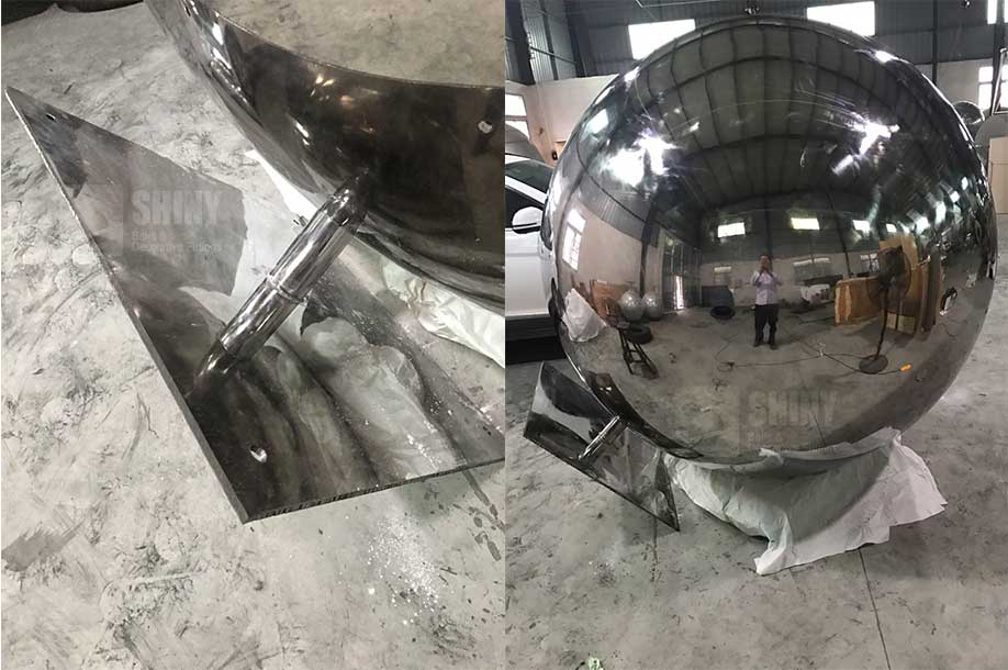 large steel ball