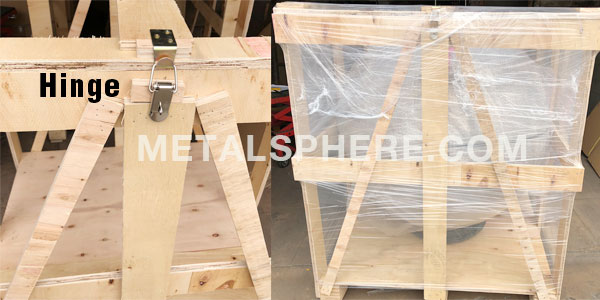 Hollow steel ball carton package