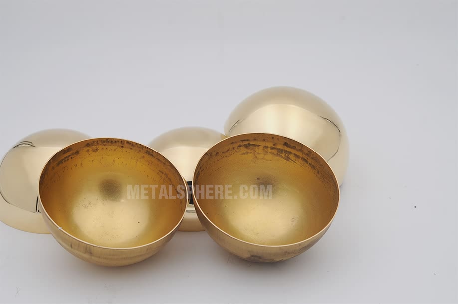 hollow brass balls