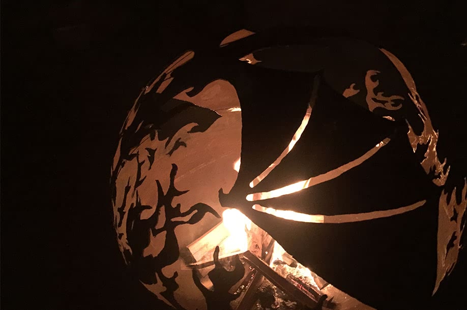 Dragon Fire Pit Sphere Fire Pit Spheres Supply Shiny Balls Ltd